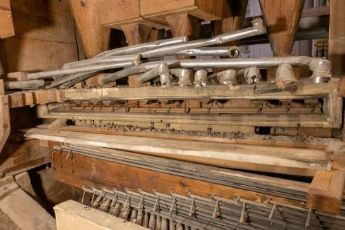 Secreto de contras como lo encontramos en el órgano antes de restauración