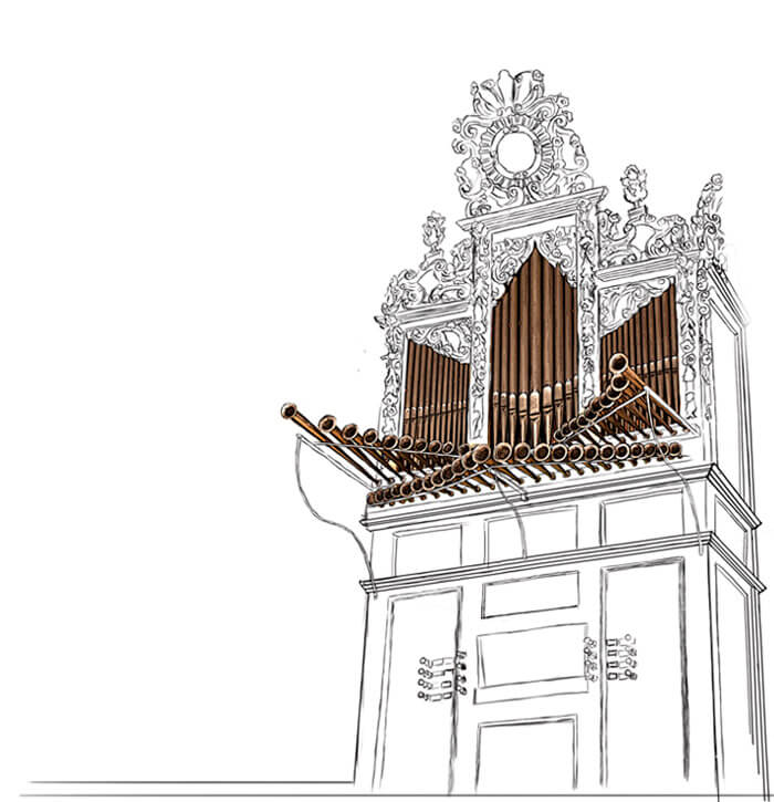Un órgano Barroco Español - Taller de organería de Joaquín Lois